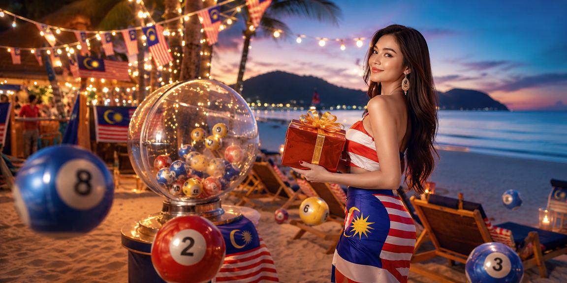 Suasana permainan bertuah di Langkawi gaya Malaysia